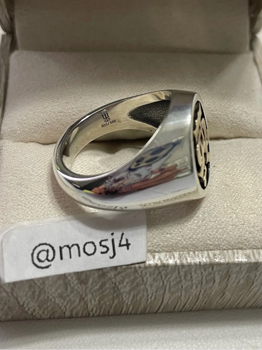 James Avery Alpha and Omega Ring